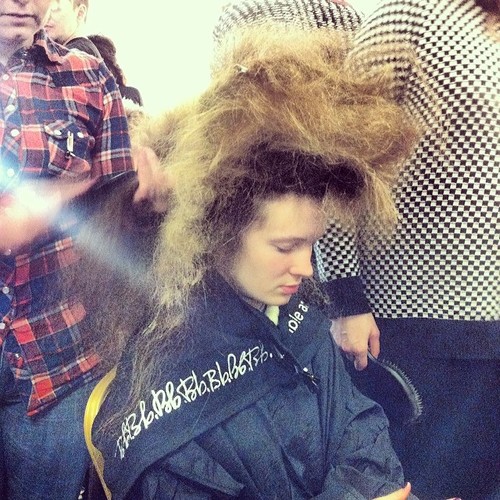 London college of fashion ma: get the hair look