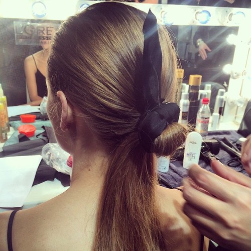 J js lee spring/summer 2015: get the hair look
