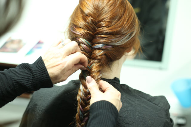 Get the look: festival fishtail braid