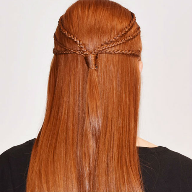 Get the look: game of thrones sansa's triple braid by great lengths