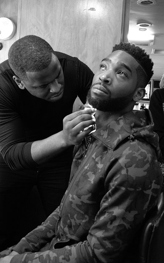 A barbering masterclass with celebrity afro barber slidercuts