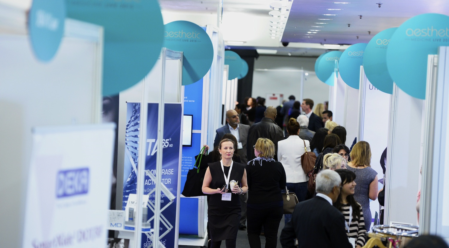 Exhibitors confirmed for Aesthetic Medicine Live