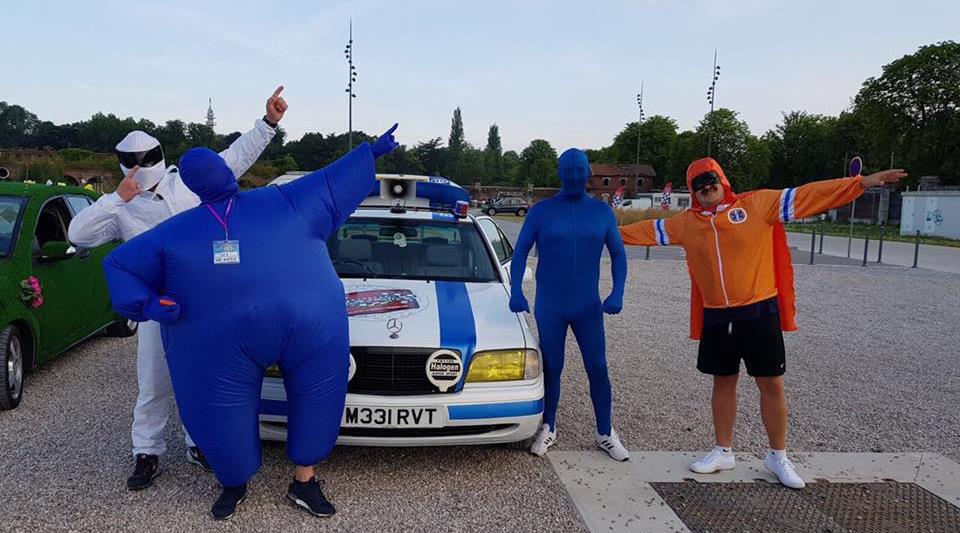 BTL raises money for The British Skin Foundation at Wacky Races 