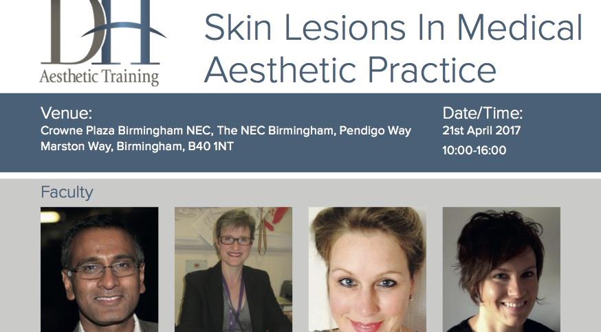 Dalvi Humzah launches Skin Lesions in Medical Aesthetic Practice training 