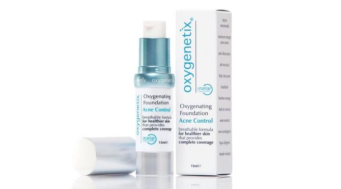 Oxygenetix launches acne control foundation
