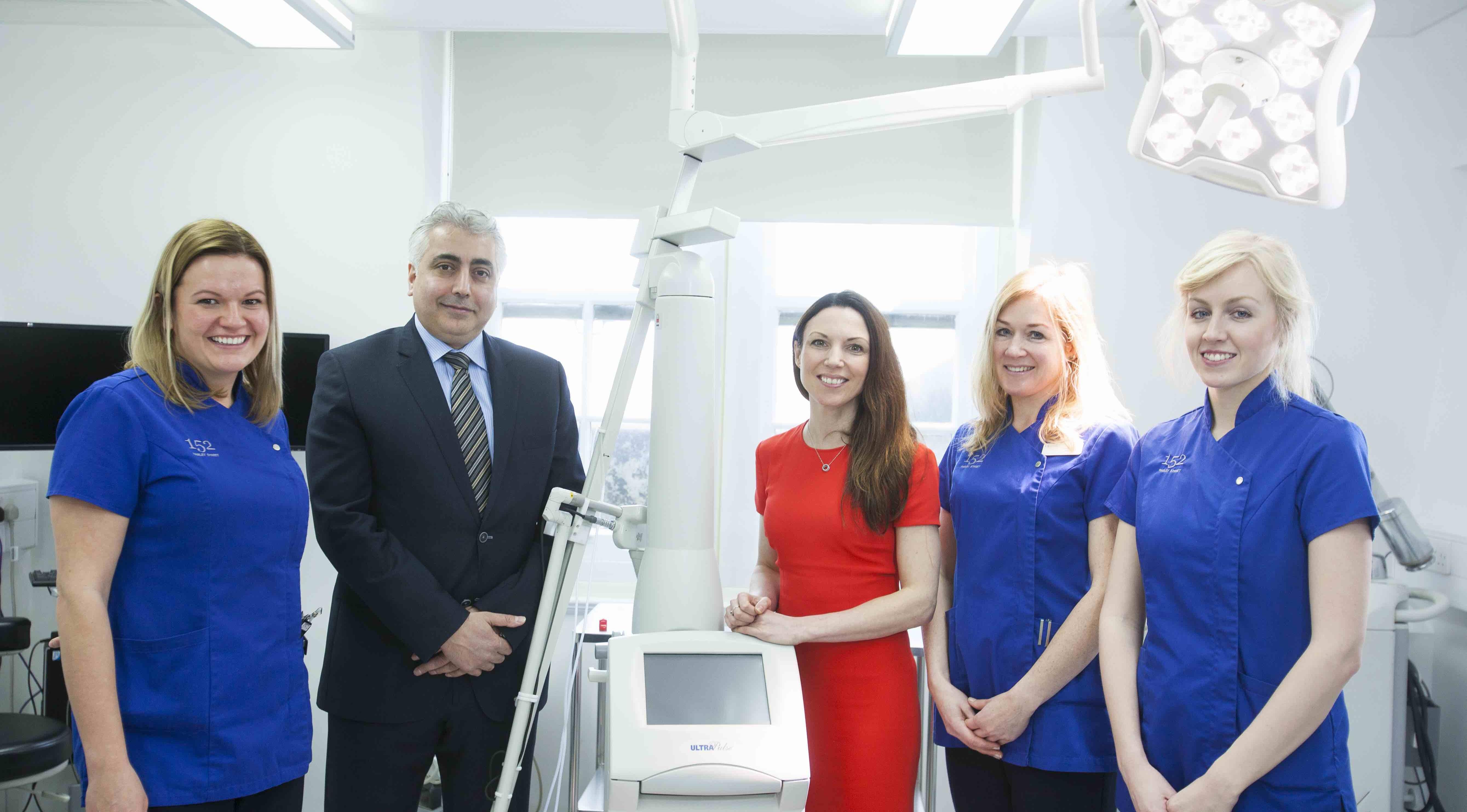 152 Harley Street offers UltraPulse laser skin treatment 