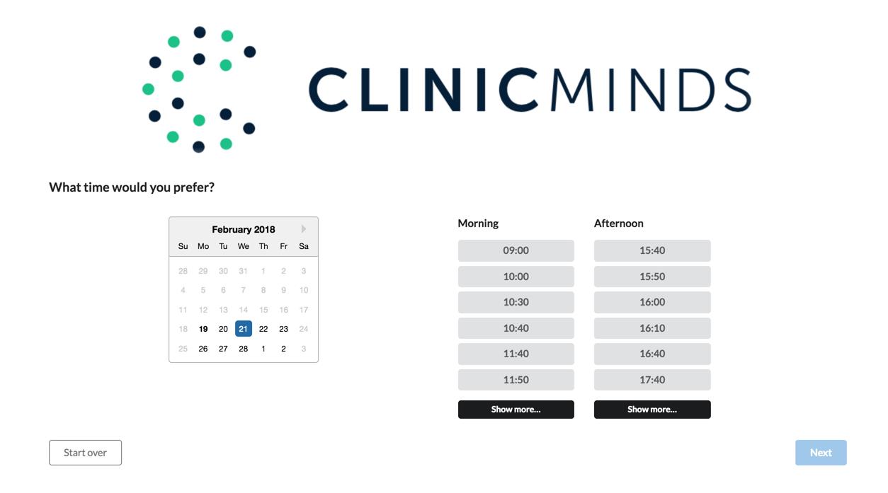 Clinicminds introduces sophisticated online scheduling feature