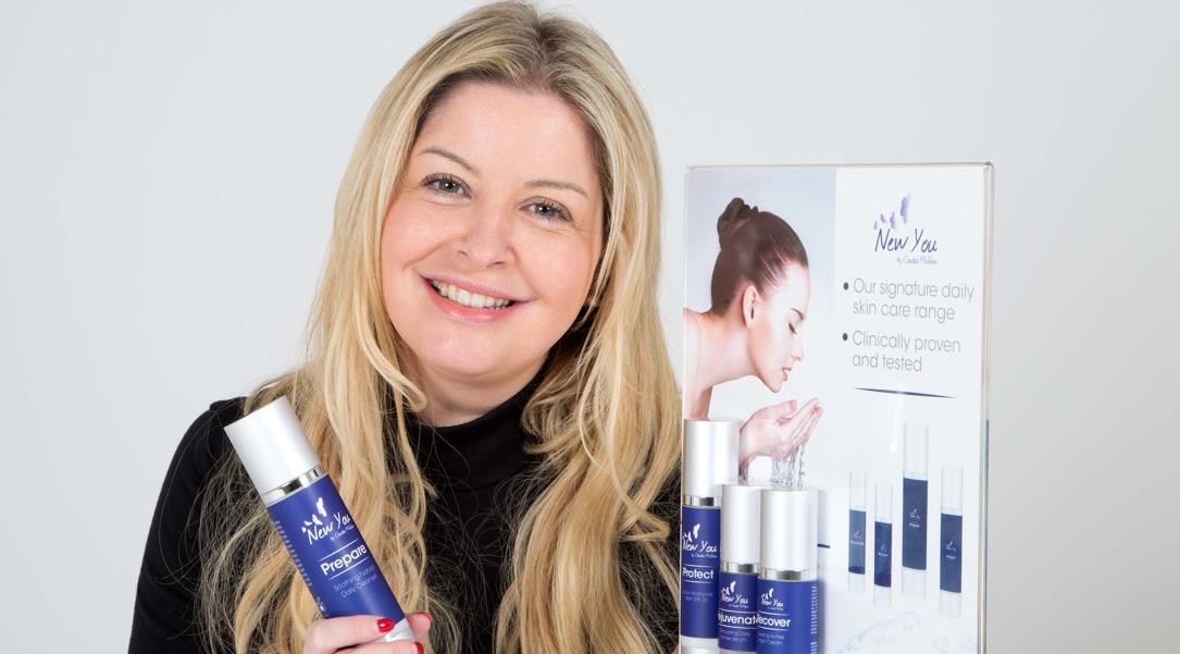 Claudia McGloin launches skincare range