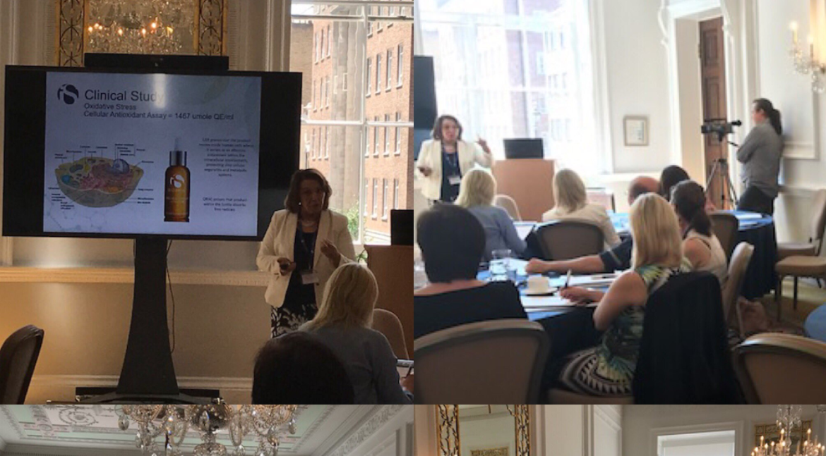 Harpar Grace host first iS Clinical brand day in the UK