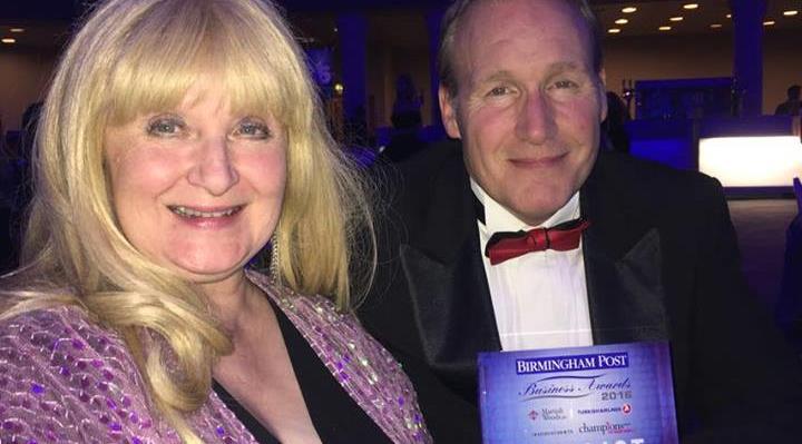 MediZen Clinic is commended for its charitable contributions at the Birmingham Business Awards 2016