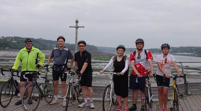 Consulting Room team undertakes charity cycle ride