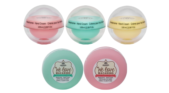 Alessandro International introduces Macaron Creams for your lady love
