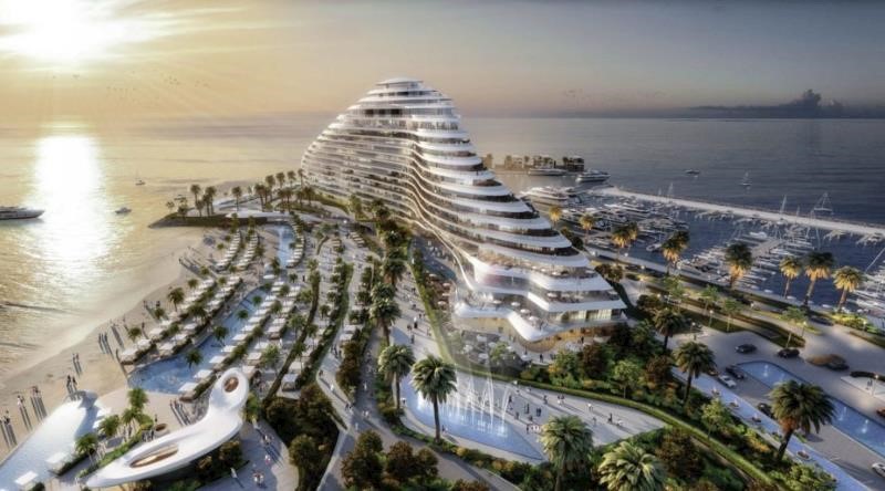 Jumeirah Marsa Al Arab, planned to open in 2023