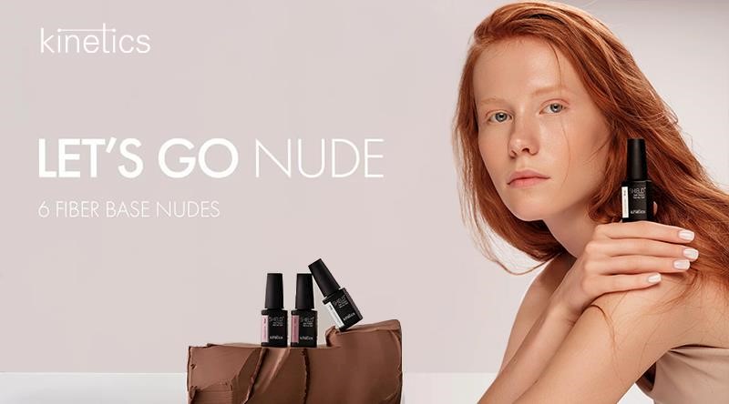 Kinetics Nail Systems unveils Fiber Base Nudes: Six shades for every skin tone