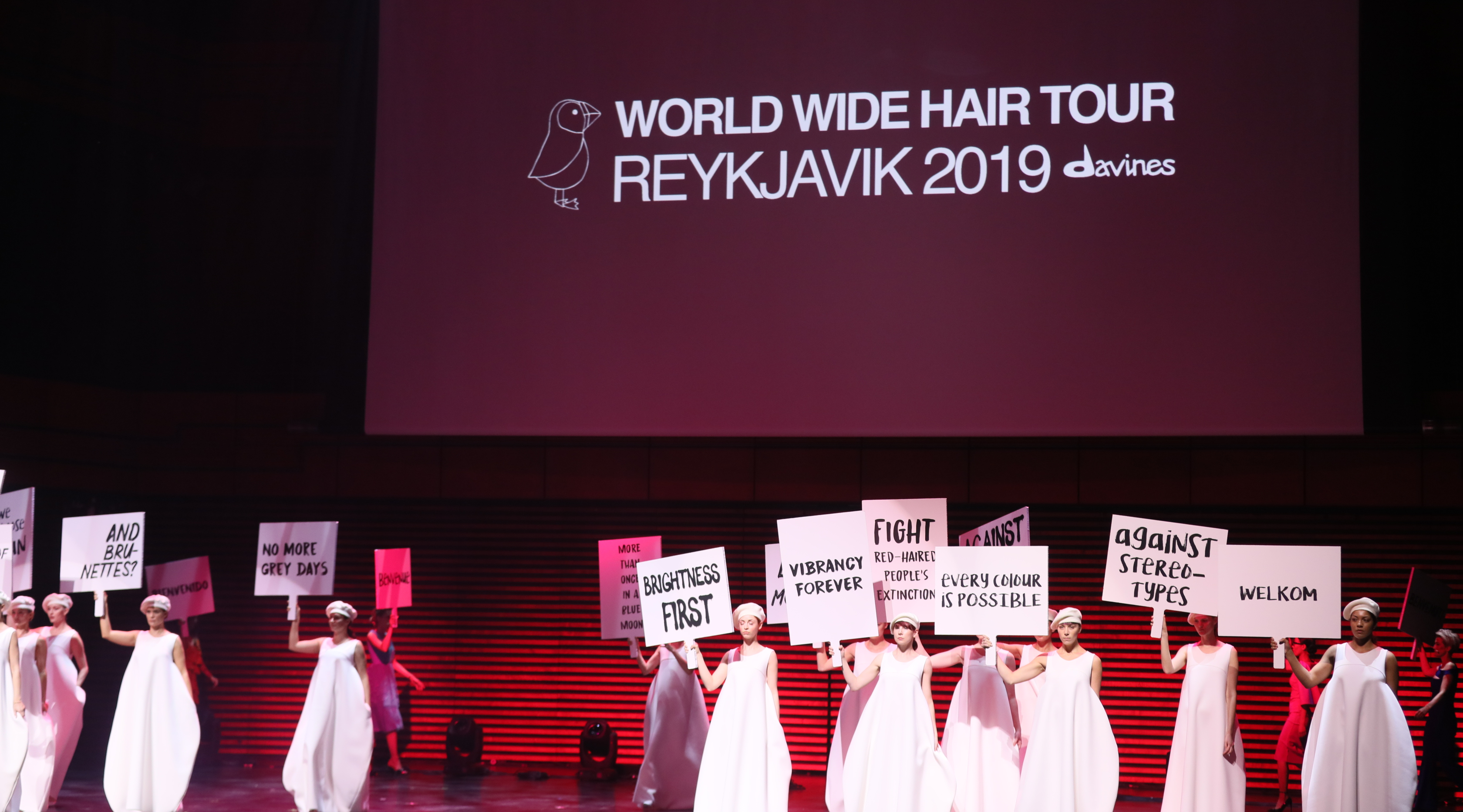 The international Davines community comes together in Iceland