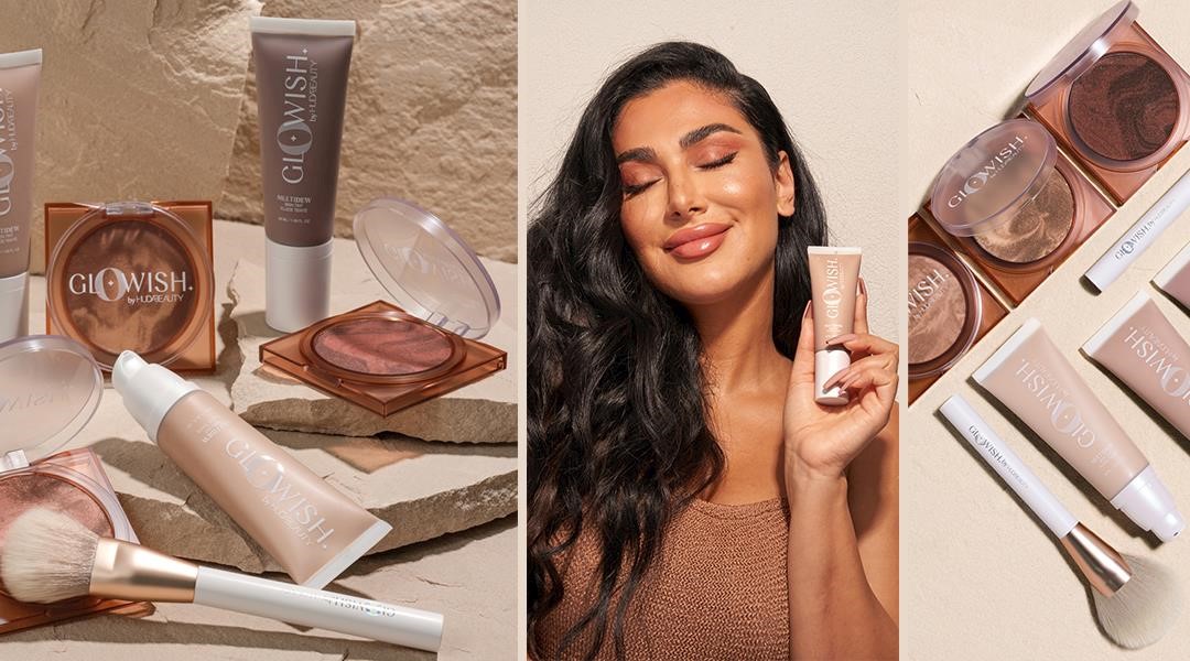 Huda beauty's new collection Glowish