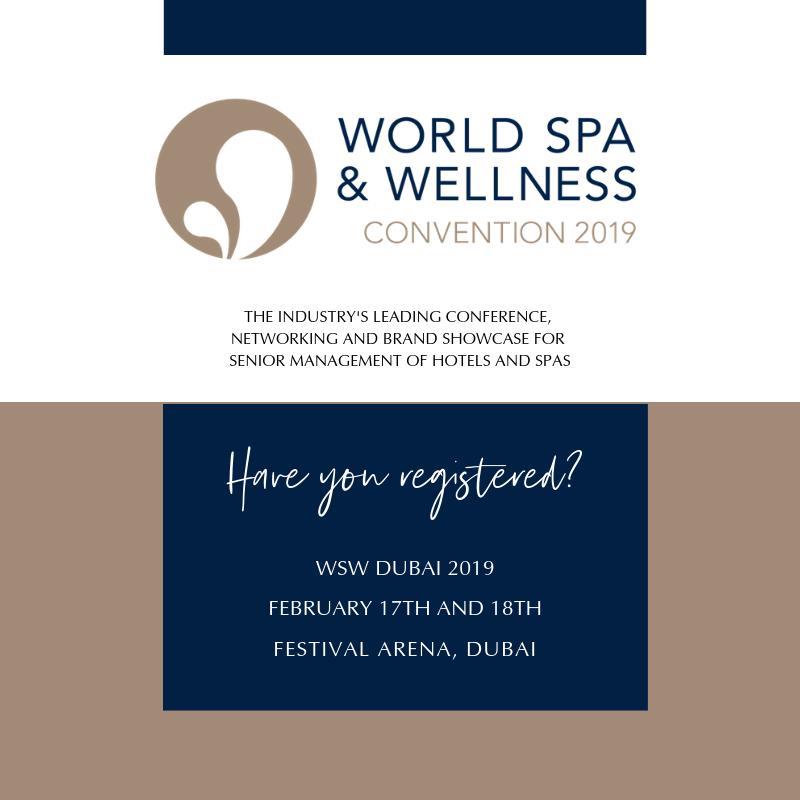 World Spa Wellness Convention Returns to Dubai