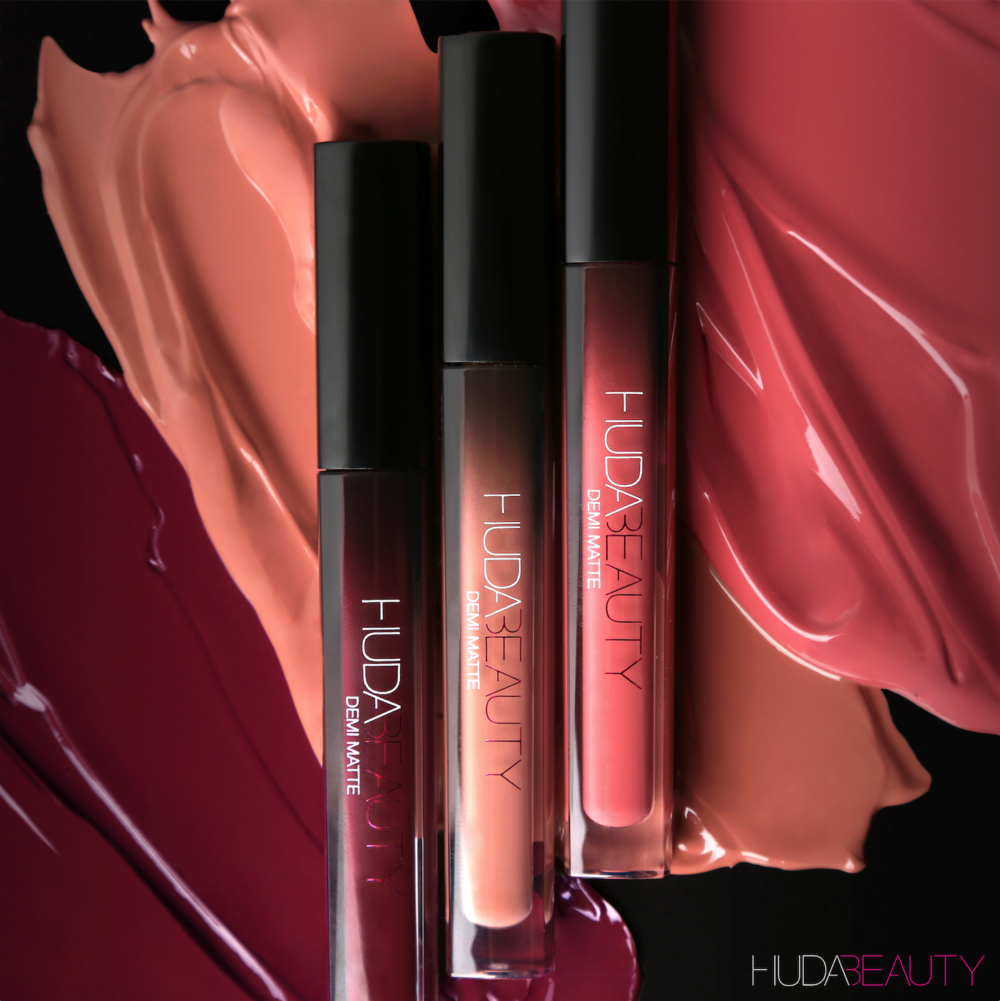 Huda Kattan Launches a New Demi Matte Lipstick Collection