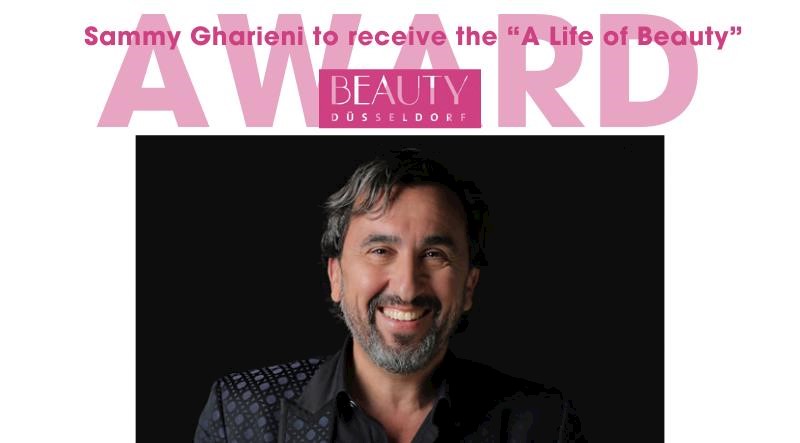 Sammy Gharieni to receive the “A Life of Beauty” Award at BEAUTY DÜSSELDORF 2022