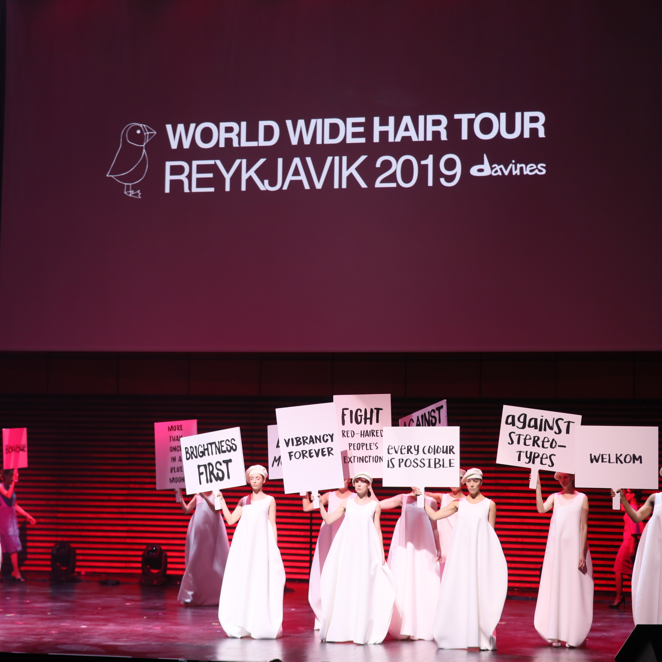 The international Davines community comes together in Iceland