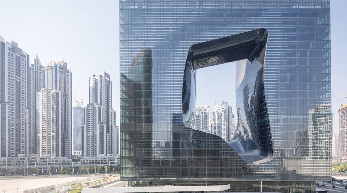 Zaha Hadid’s surrealist Opus building houses indulgent spa