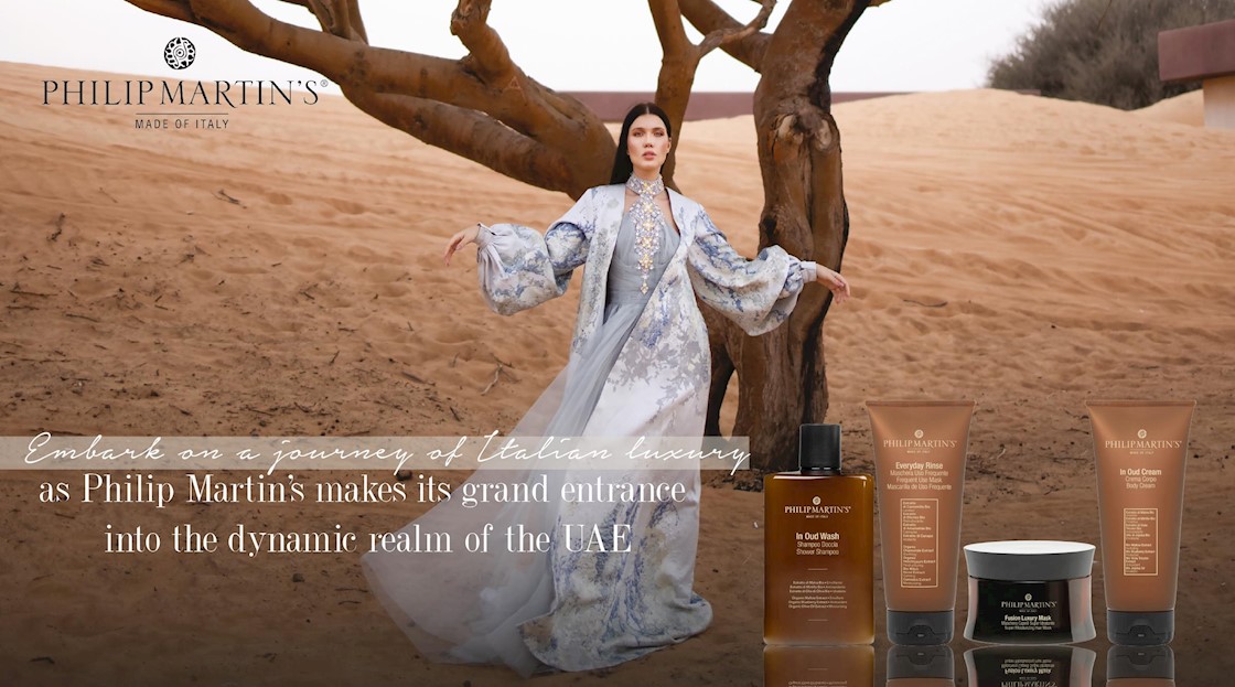 Philip Martin's unveils Italian luxury bio-organic professional hair & skin care brand in the UAE