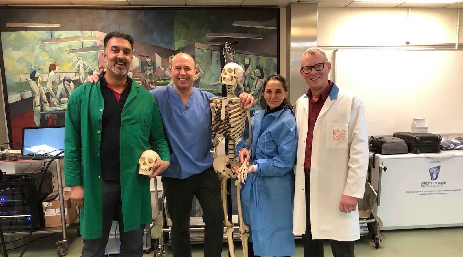 IAPCAM  hosts cadaver workshop at Kings College London 