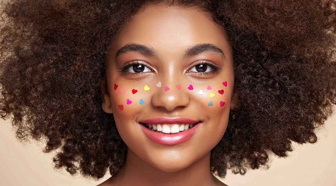 How is skin affected by love?