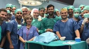 Mr Ali Ghanem runs advanced facial topography course to raise money for Syrian charity work 