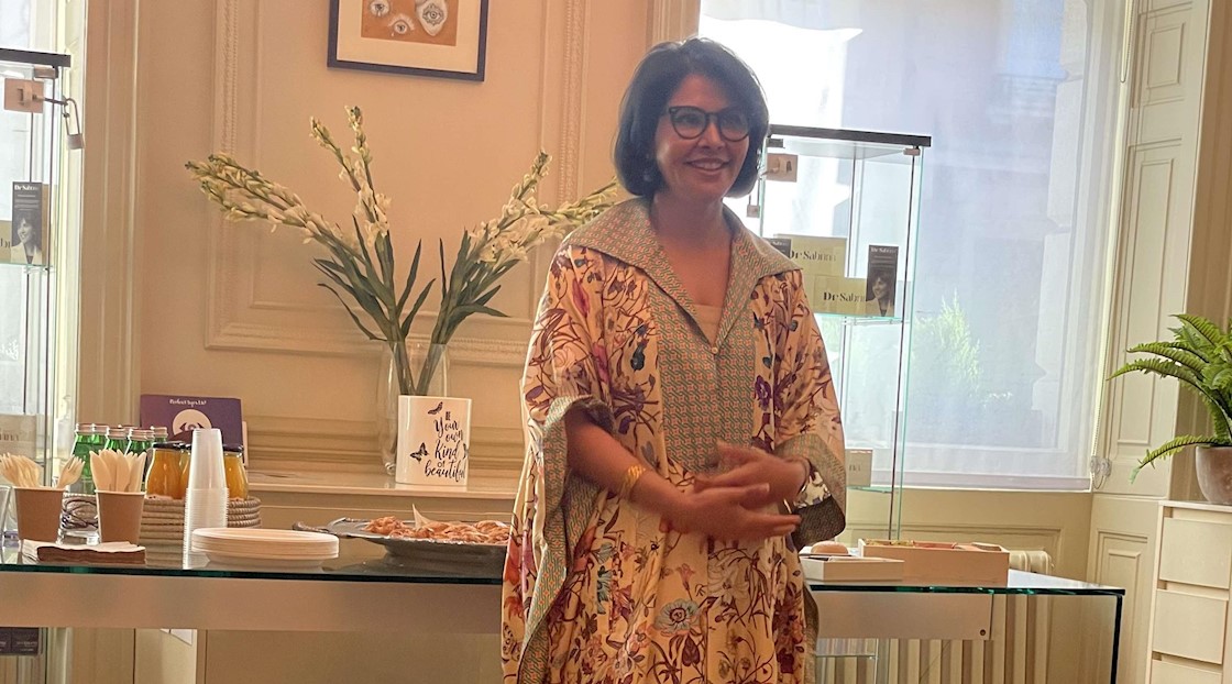 Dr Sabrina launches eye rejuvenation range at Harley Street Clinic