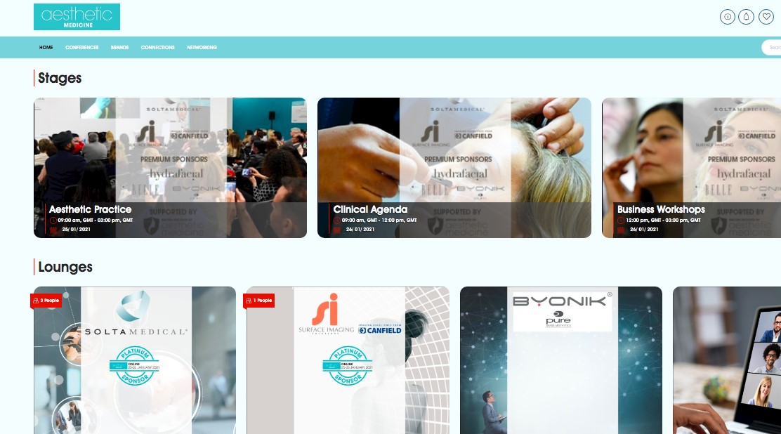 Two fantastic days of education, networking and industry brands at Aestheticmedicine.online – catch up now!