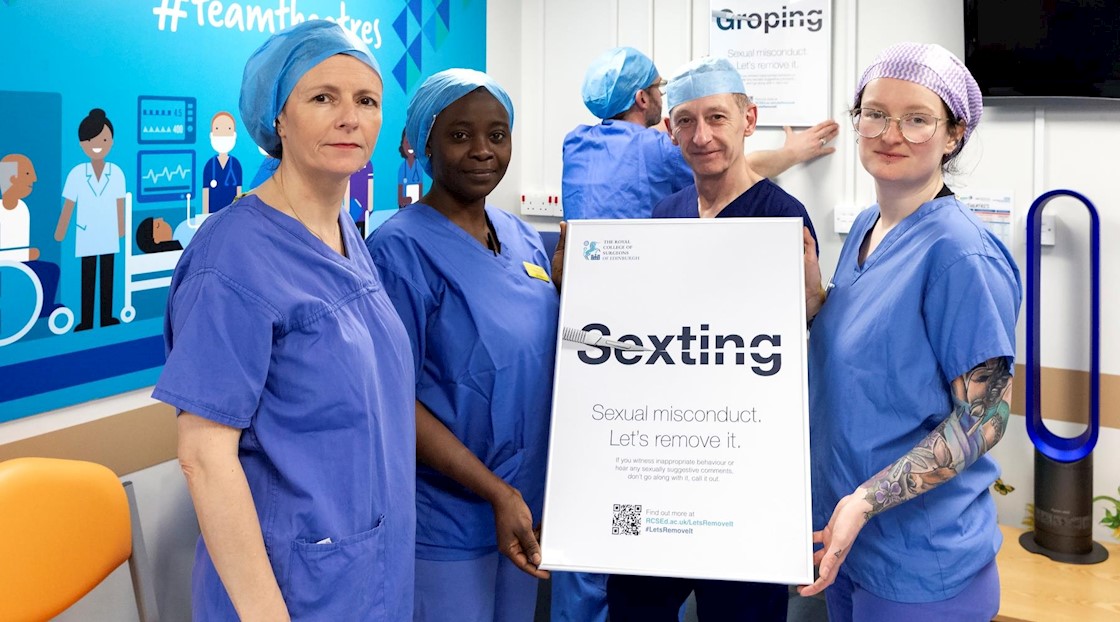 Surgeons launch campaign to tackle sexual misconduct in healthcare