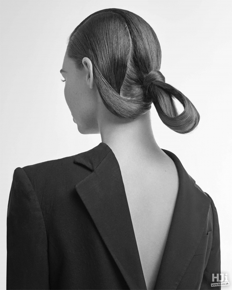Abstract updo