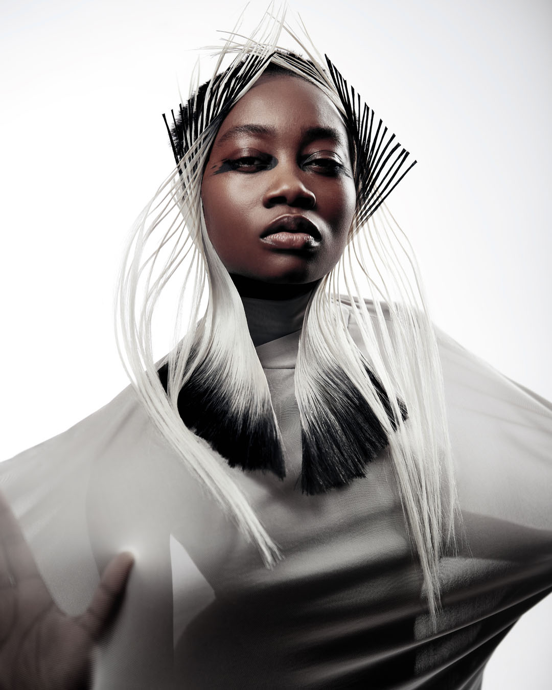 Darja Laett Avant Garde Hairdresser of The Year 2023 Winning Collection