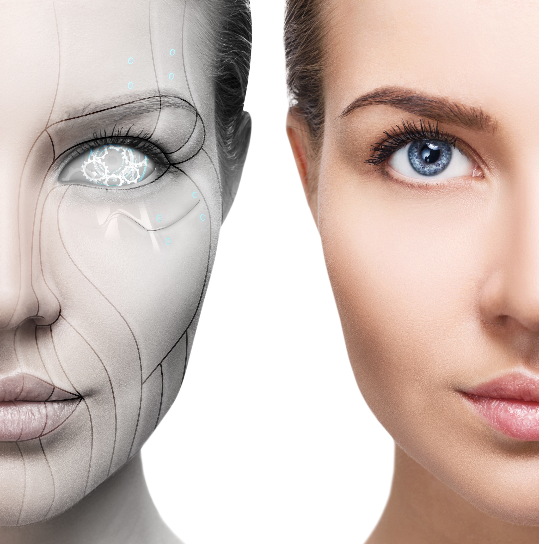 Japanese scientists develop realistic, self-healing skin for robot faces