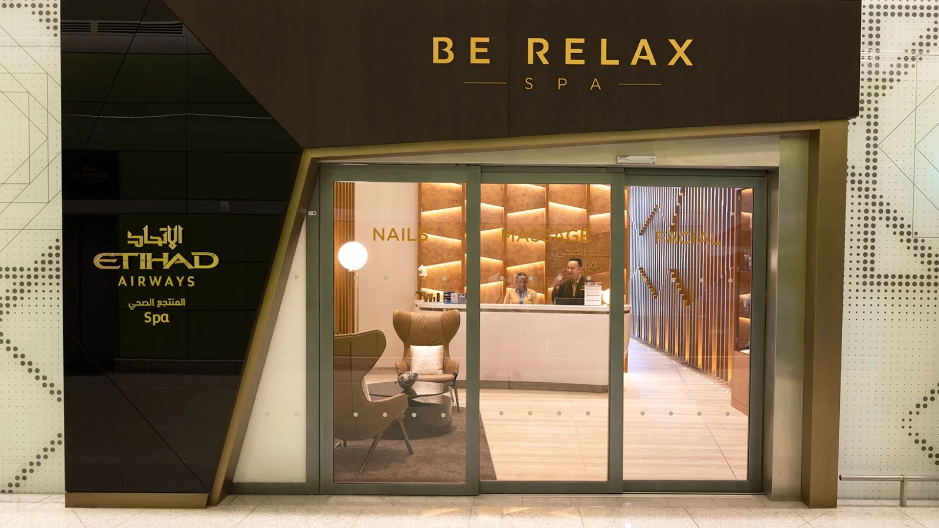 Be Relax and Etihad Airways Elevate Travel Wellness with New Spa at Zayed International Airport