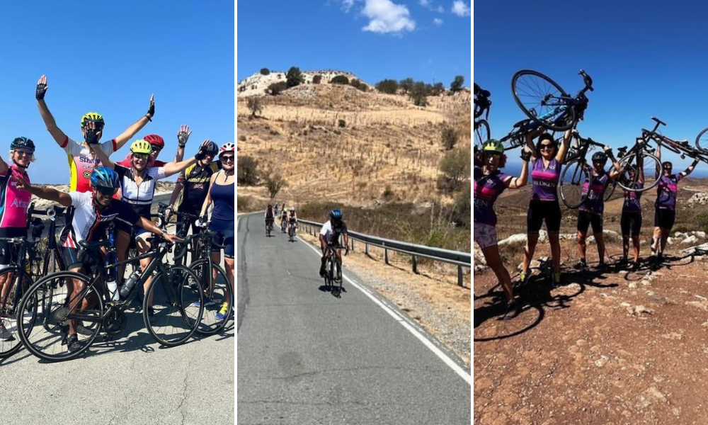 Hairdressers Take to Their Bikes for Charity
