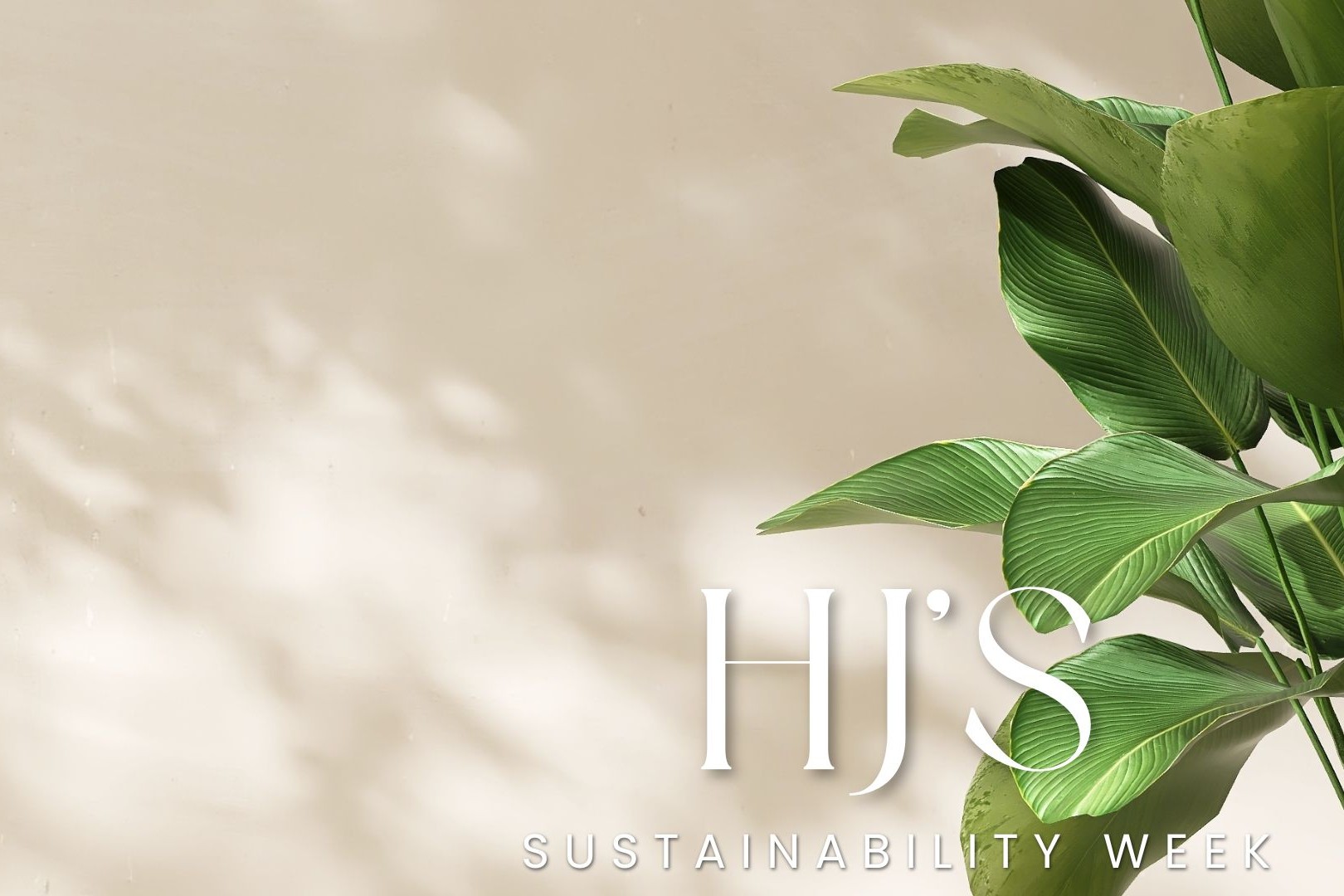 Welcome to HJ's Sustainability Week: The Official Schedule