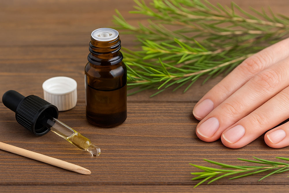 El aceite de árbol del té: un aliado natural imprescindible para el cuidado profesional de las uñas