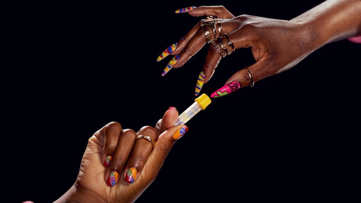 Free carnival-themed nail bar pops up in Peckham to promote HIV testing for women