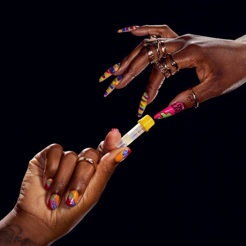 Free carnival-themed nail bar pops up in Peckham to promote HIV testing for women