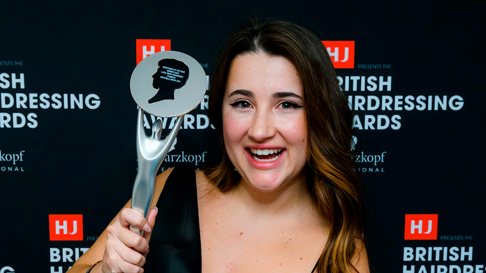 Lucía Siero aspira a "hacer doblete" en los British Hairdressing Awards