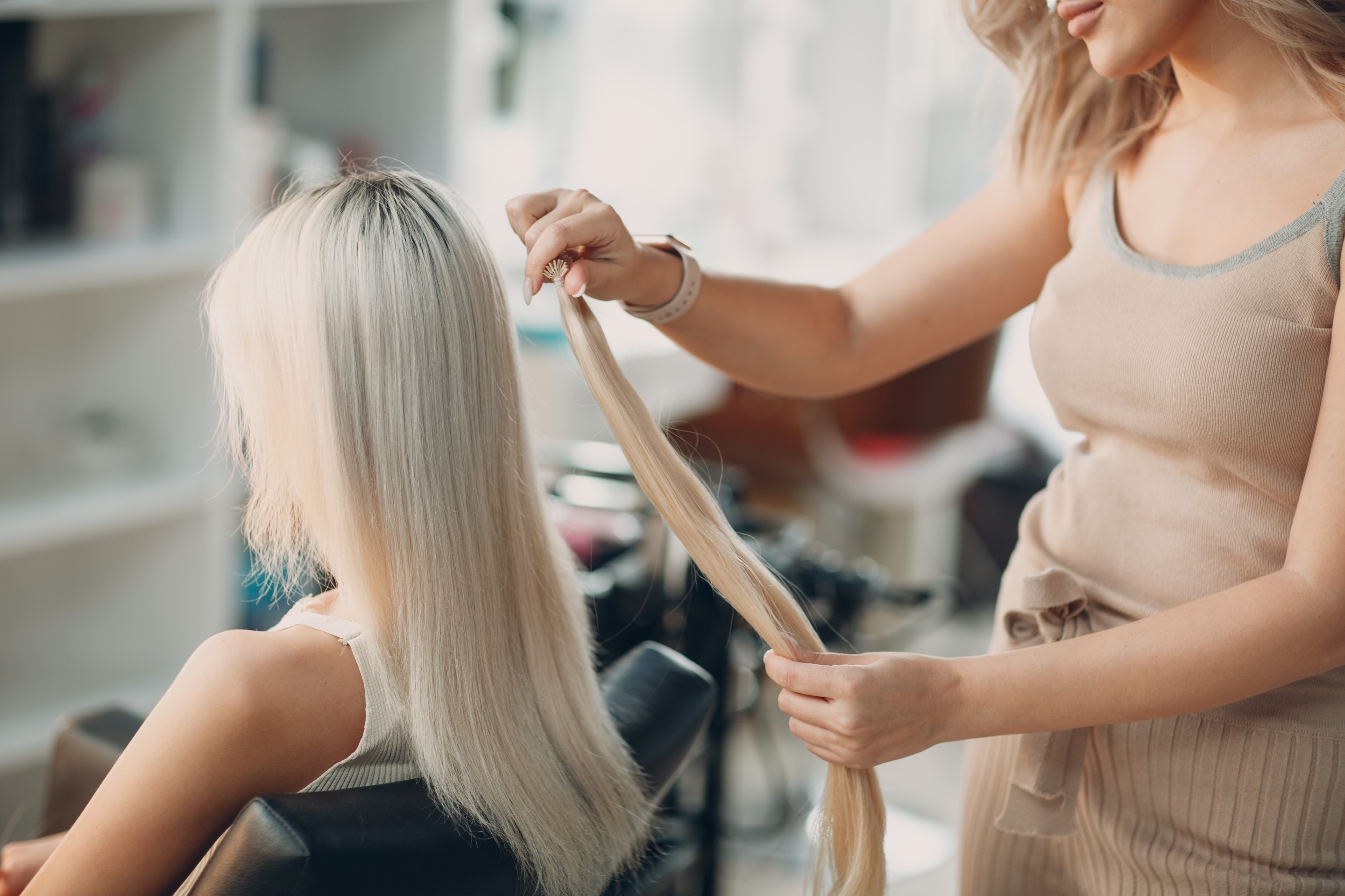 Extend your offering by adding hair extensions to your services