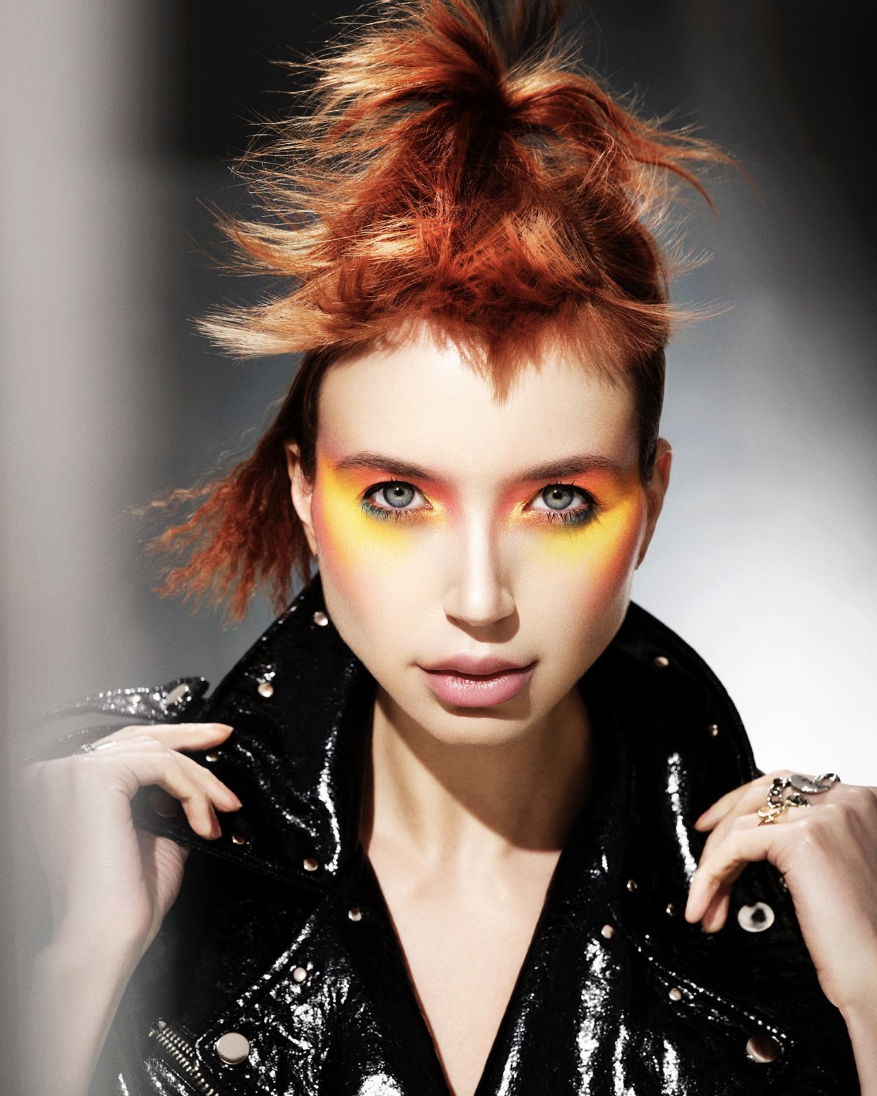 Copper Mullet-Like Updo - Kerry Mather - Freedom Collection