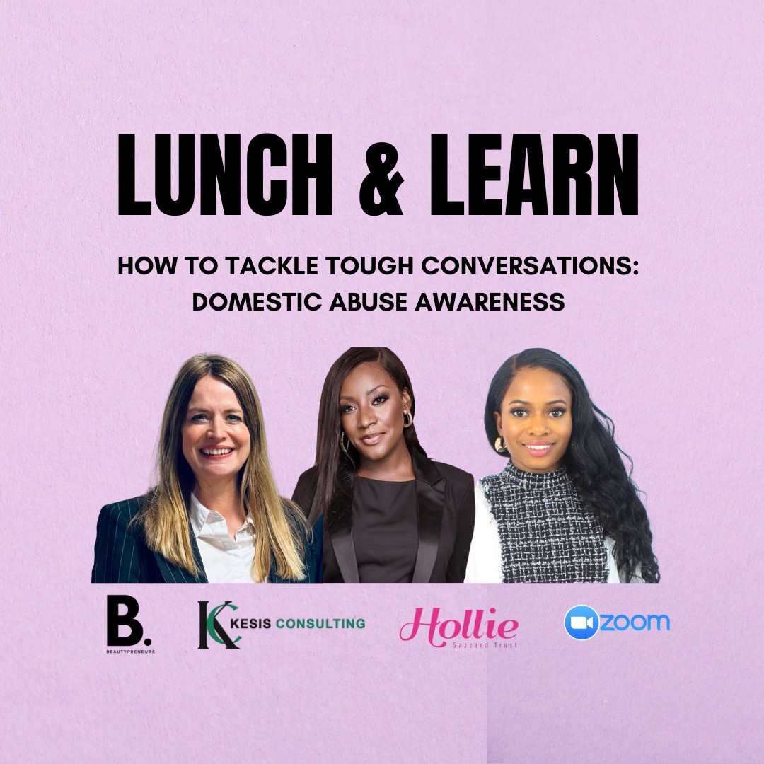 Beautypreneurs CIC to Host Free Domestic Abuse Awareness Webinar for Hair and Beauty Professionals  