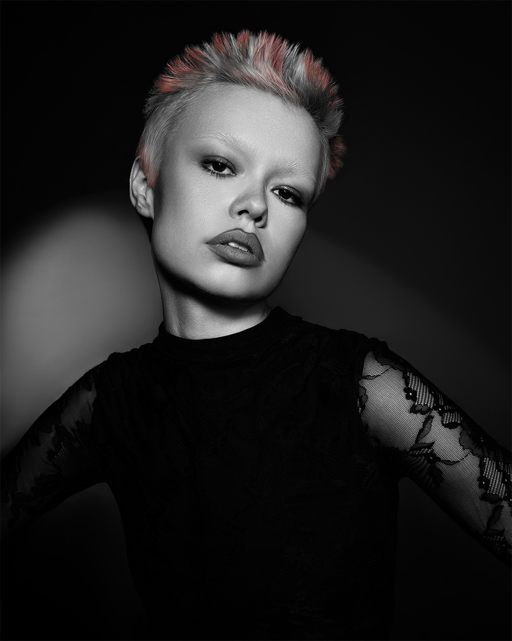 Niall McNulty - BHA Eastern Hairdresser of the Year 2025 - Spiky, Red Crew Cut