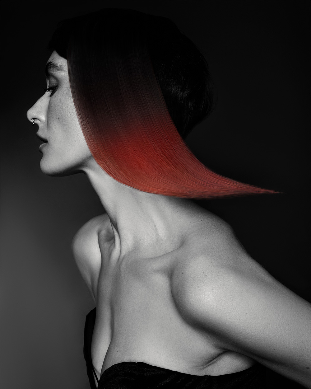 Niall McNulty - BHA Eastern Hairdresser of the Year 2025 - Structured Red Bob