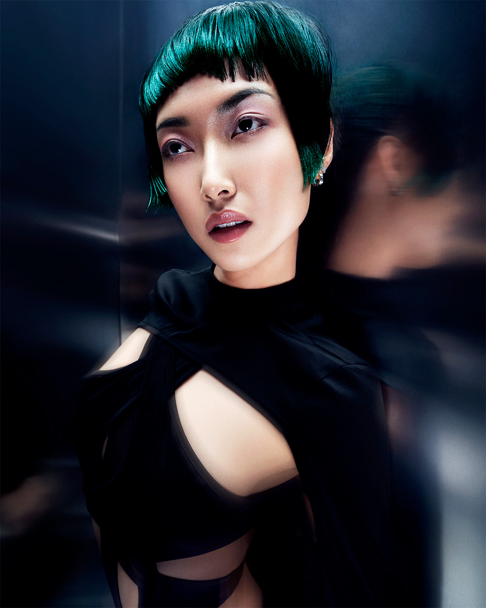 Darrel Starkey - BHA Eastern Hairdresser of the Year 2025 - Teal Pixie Cut