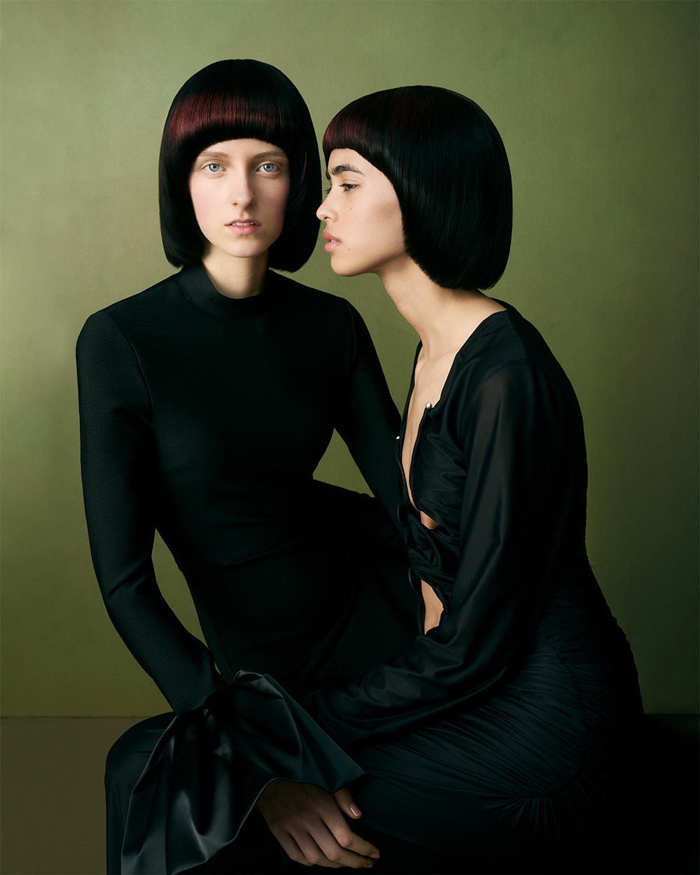 Lauren McCowan - BHA International Collection of the Year 2025 - Black Bowl Cut with Red Tinge