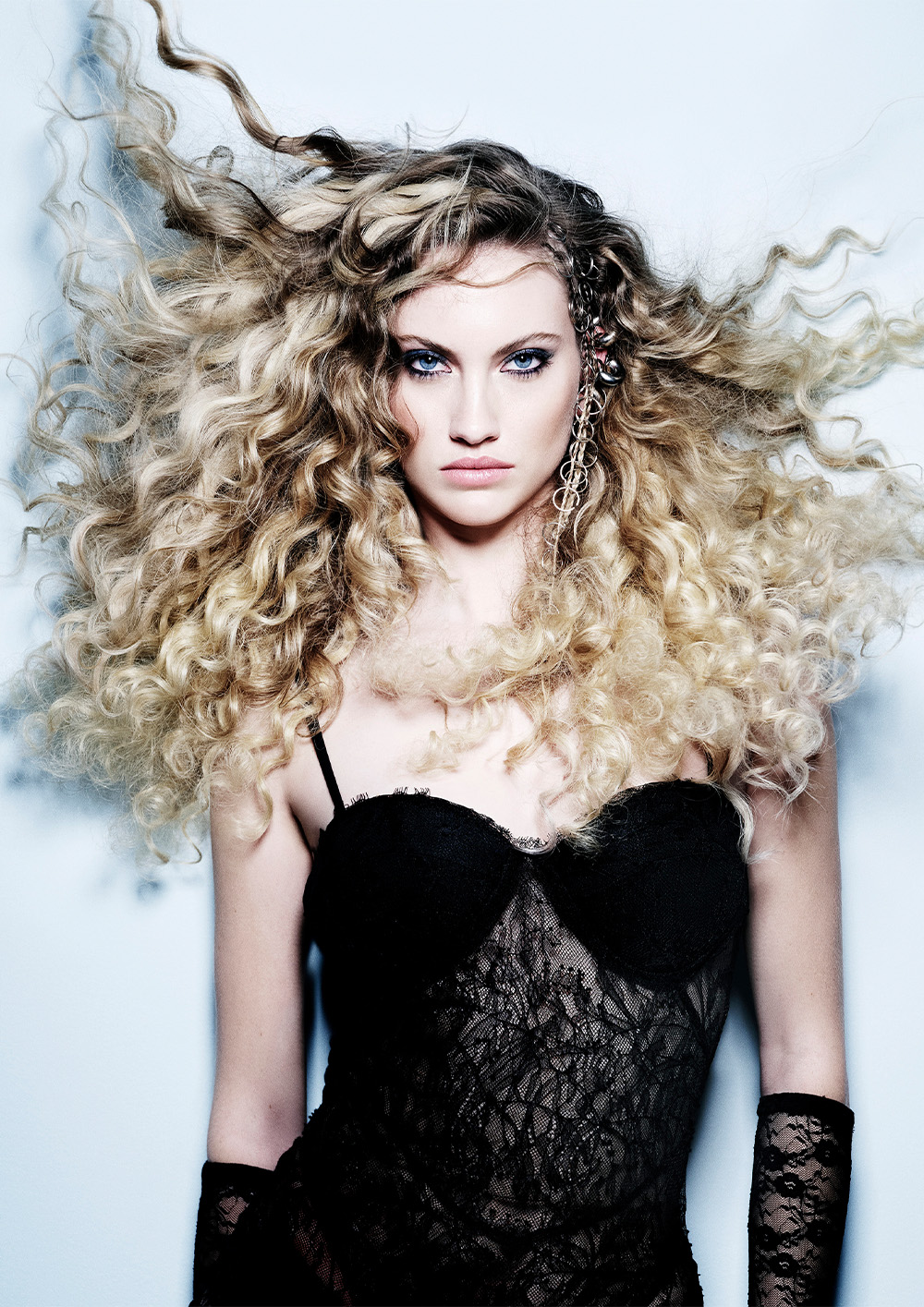 Pauline McCabe - BHA International Collection of the Year 2025 - Curly Long Voluminous Blonde Hair 